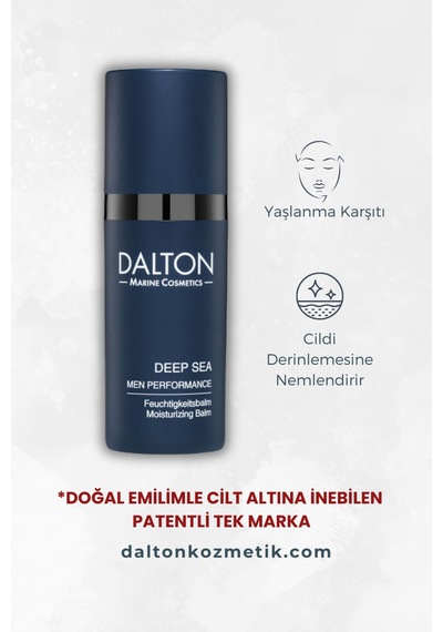 Deep Sea Kuru Erkek Cildi İçin Yoğun Nemlendirici Ve Cilt Bariyerini Destekleyen Bakım Kremi - 37158938