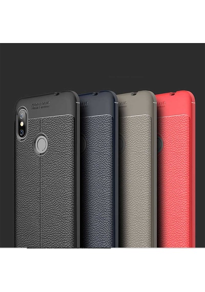 Xiaomi Redmi Note 6 Pro Kılıf Zore Niss Silikon Kapak Siyah