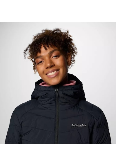 Columbia Wk7505 Joy Peak Iı Hooded Jacket Kadın Mont 2089041010 Siyah