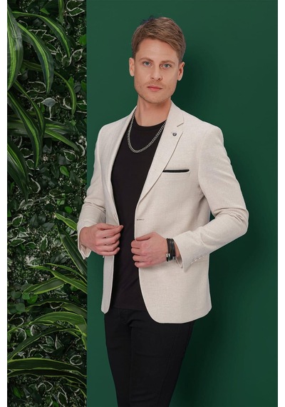 Efor C 635 Slim Fit Kemik Spor Ceket Kemik