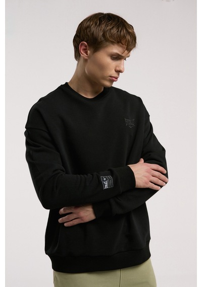Everlast Ever Essentials Comfort Siyah Erkek Sweatshirt Siyah