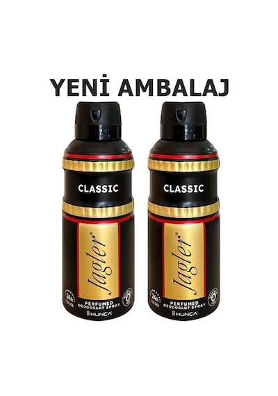 Jagler Classic Erkek Sprey Deodorant 2 x 150 ML