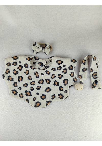 Venedy's Wild Leo Mama Önlüğü Seti Leopar
