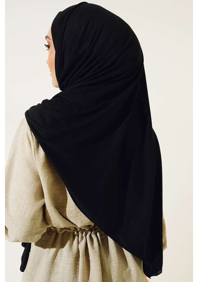 Unika Boutique Kadın Penye Şal Kaymaz Siyah