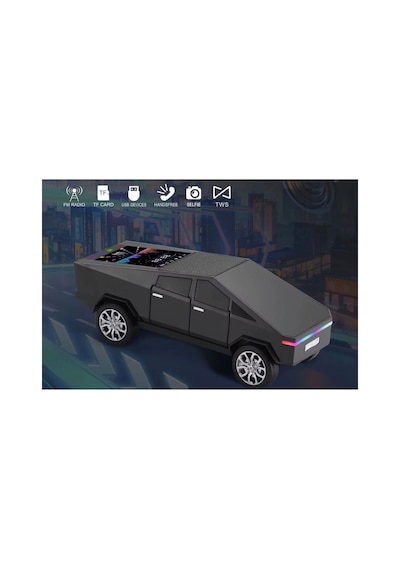 Wster Ws-580 Music Car Speaker Cybertruck, Led