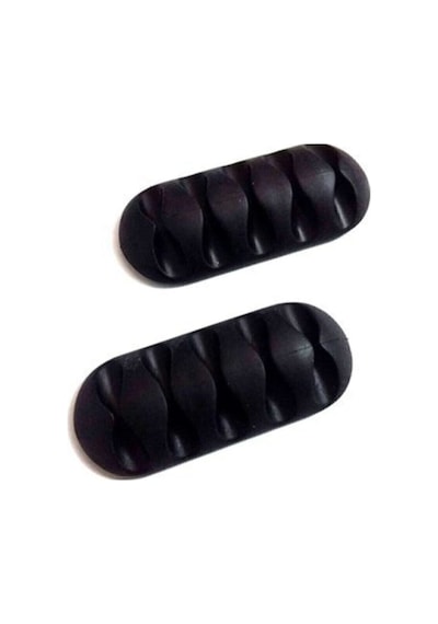Masa Kenarı 5 Kanallı Kablo Tutucu 2 Adet