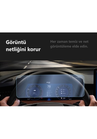 Skoda Superb 10.25 İnç Ekran Koruyucu Dijital Gösterge Nano