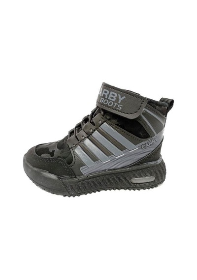 Carby 2021-b Bebe Sneakers Bot Siyah Füme Siyah