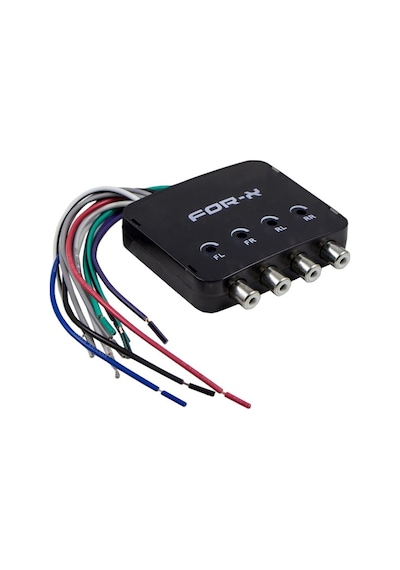 For-xhl-44 Oto Anfi Deck Çevirici 4 Kanal Araç Ses Sistemi Amfi Dönüştürücü Aparat