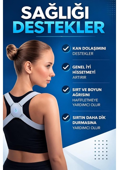 Akıllı Postür Düzeltici Korse, 25 Sensörlü Titreşim Uyarılı Kamburluk Önleyici, Usb Şarjlı Ayarlanabilir Omuz Ve Sırt Desteği, Öğrenci Ve Ofis Çalışanları İçin Jd-112 Akıllı Postür Düzeltici Korse, 25 Sensörlü Titreşim Uyarılı Kamburluk Önleyici, Usb Şarjlı Ayarlanabilir Omuz Ve Sırt Desteği, Öğrenci Ve Ofis Çalışanları İçin Jd-112