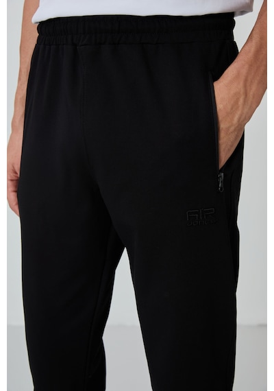 Tommy Life Anton Antrasit Melanj - Siyah Jogger Eşofman Takım - 85178 Antrasit - Siyah