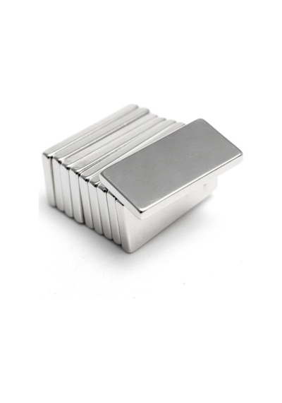 Dünya Magnet 10 Adet 20mm X 10mm X 1,5mm Köşeli Güçlü Neodyum Mıknatıs