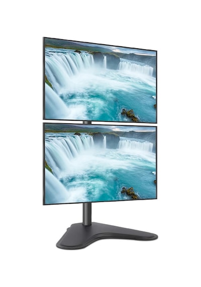 Ergoflex EF73 Steel Design 2-8 kg Çift Ekran Asansörlü 13"-27" Desktop Monitör Standı