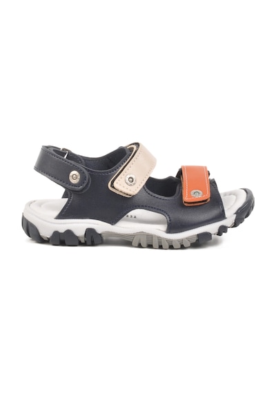 Lacivert Turuncu Cırtlı Erkek Çocuk Spor Sandalet 173110 P Lacivert -  Turuncu