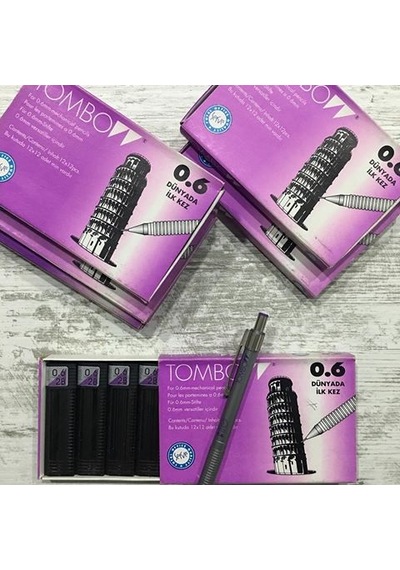 Tombow 0.6 2b Uç 1 Paket 5 Tüp Hece Kırtasiye Merkez