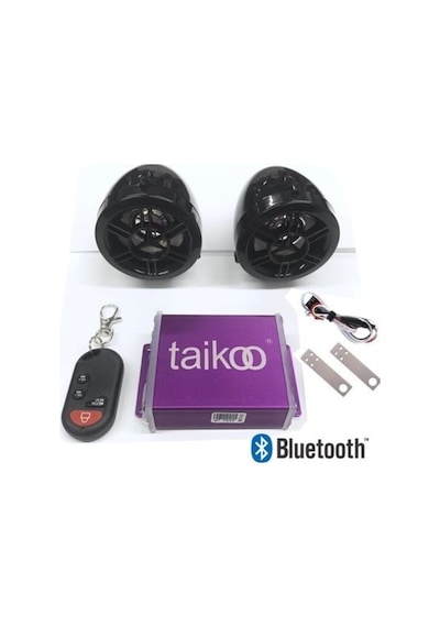 Motosiklet Mp3 Çalar Alarm Usb Bluetooth Özellikli