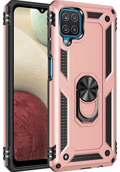Galaxy M32 Kılıf Zore Vega Kapak Rose Gold