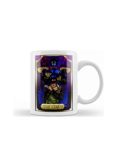 Jotaro Kujo The Star Platinum Kupa Bardak Porselen Karışık