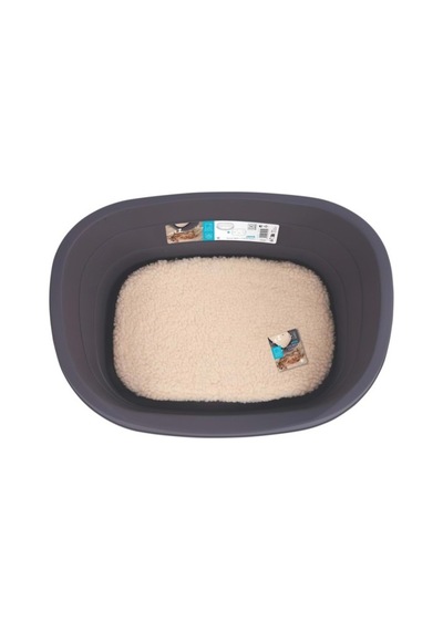 M-pets Java Plastik Köpek Yatağı+minder S