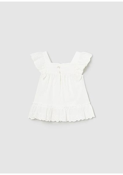 Kız Bebek Krem Bluz 01197-031 Pembe