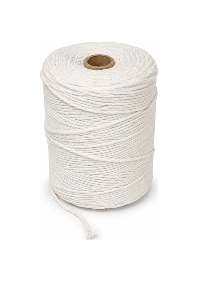 TAHAHAMAK 1 Kg Makrome 3mm 3 Büküm Pamuk Ip