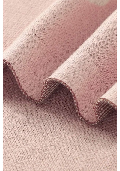 Kız Ve Erkek Bebek Için Triko Örgü Bebek Battaniyesi 85cm X85cm Araba Rüyası Pembe Pembe