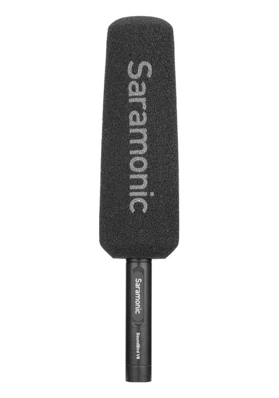 Saramonic Profesyonel Kısa Fantom Mikrofon, Şok Montajlı, Ön Cam, Tüylü Ön Cam, Xlr Kablo, Mikrofon Klipsi Ve Özel Sert Çantayla Soundbırdv6