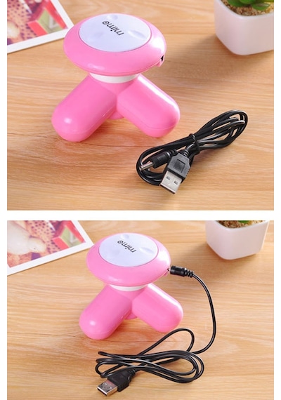 Mimo Usb Kablo Titreşimli Mini Masaj Aleti Asorti Çok Renkli