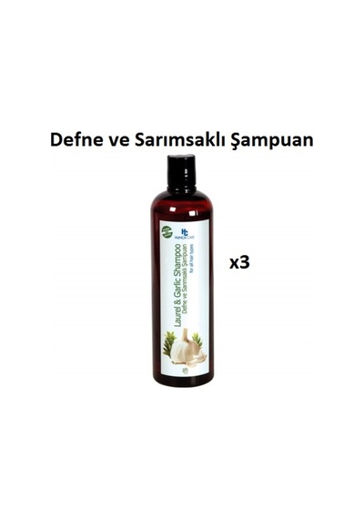 Hunca Care Defne ve Sarımsak Şampuanı 3 x 700 ML