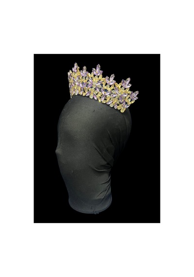Golden Night Crown-gelin,kına,nişan,söz,after,bride,party Taç Lila - 889679471 Lila