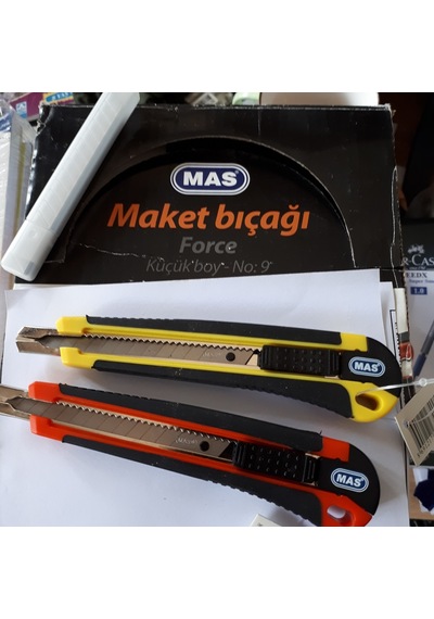 Maket Bıçağı Bion Marka 2 Adet + 1 Kutu Maket Bıçağı 10 Adet