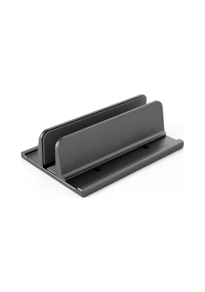 Coofbe 3 Bölmeli Metal Genişlik Ayarlamalı Masaüstü Dikey Macbook Laptop Notebook Standı Telefon Tablet Standı