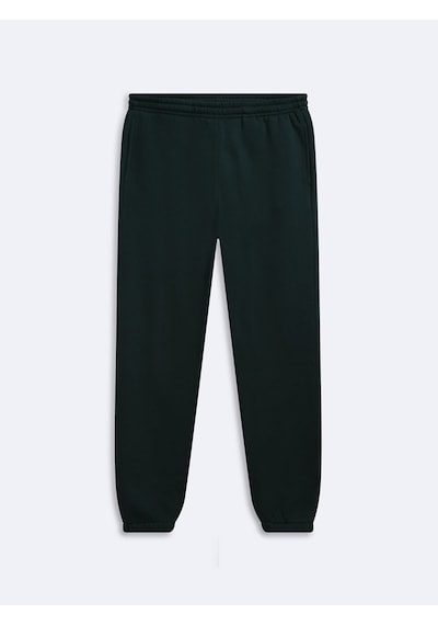 LTB Regular Fit Lastik Paça Basic Yeşil Eşofman