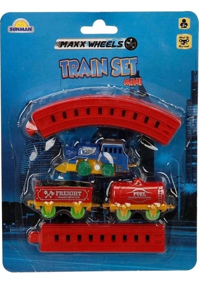 Nessiworld 2559 Maxx Wheels Mini Tren Seti 11 Parça -sunman