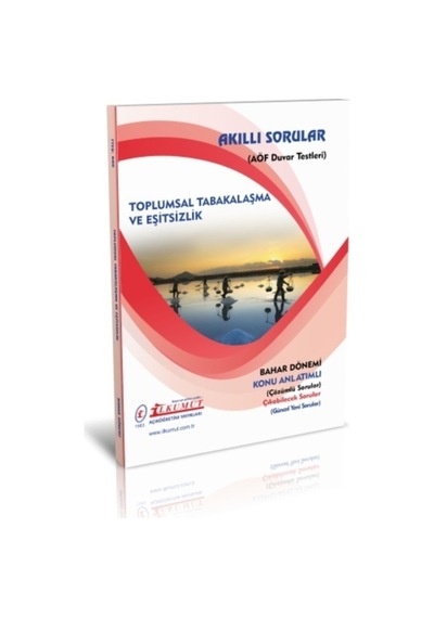 İlkumut Yayınları - Toplumsal Tabakalaşma Ve Eşitsizlik - Konu Anlatımlı - Çözümlü Sorular