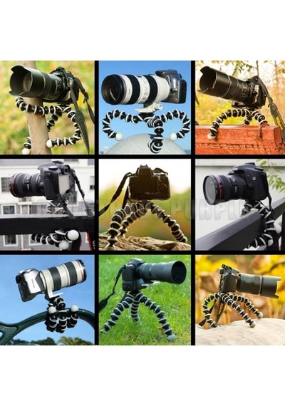 Kamera Cep Telefonu Için Tripod Küçük Ahtapot Tripod Standart