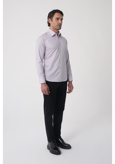 Bisse Regular Fit Uzun Kol Pamuk Erkek Bordo Gömlek Gmczg250031 D25 Bordo