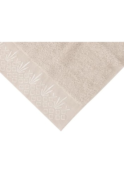 Barra Gri Nakışlı Havlu 50x90 Çok Renkli