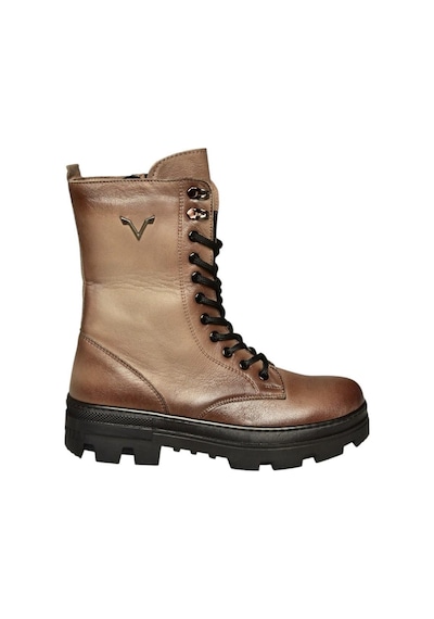 Fox Shoes V999049103 Vizon Hakiki Deri Kadın Postal Bot Vizon-hakiki Deri