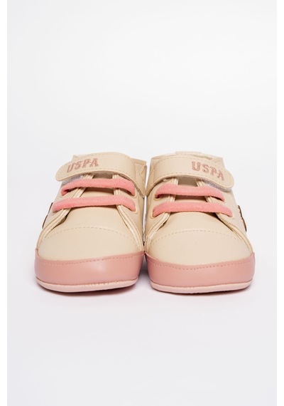 U.S. Polo Assn. U.s Polo Assn. Kız Bebek Krem Ayakkabı 5274-50184 Krem