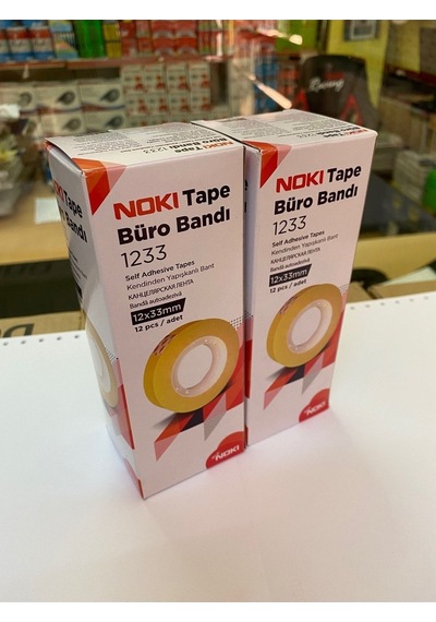 Tape Büro Bandı 12x33mm 2 Kutu 24 Adet Diğer