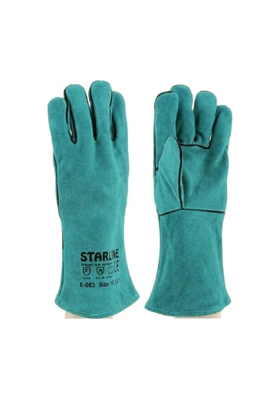 Starlıne Yeşil E-063 Kaynakçı Eldiveni