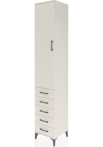 Hyperion Dolap 2 Raflı 5 Çekmeceli Tek Askılı 44x44x243 Aytaş... Aytaşı