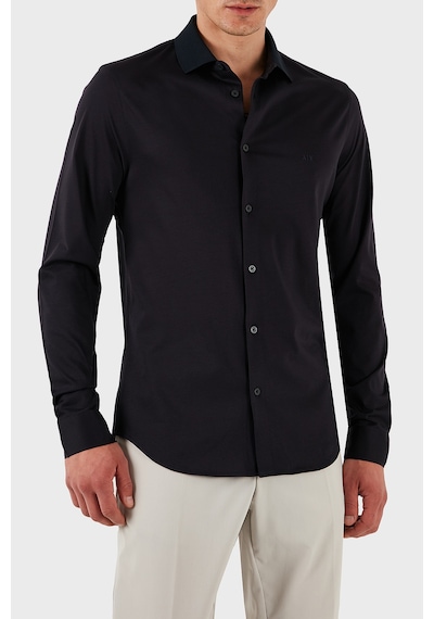 Armani Exchange Erkek Gömlek Xm000497 Af10364 Ub101 Lacivert Lacivert