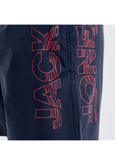 Jack & Jones Jack&jones Maui Wave Logo Regular Erkek Lacivert Mayo