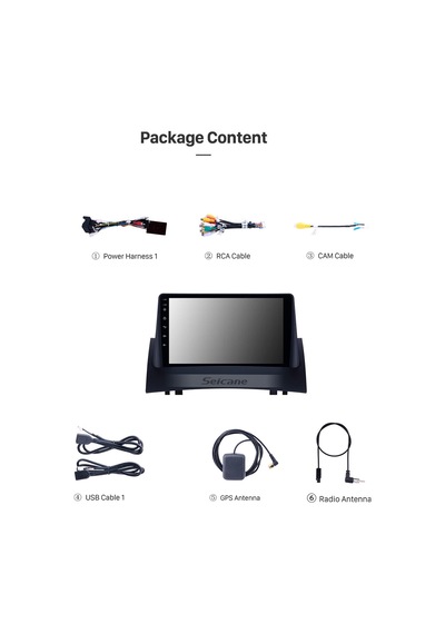 Renault Megane 2 2009-2014 Multimedya Navigasyon Usb Kamera Carplayer
