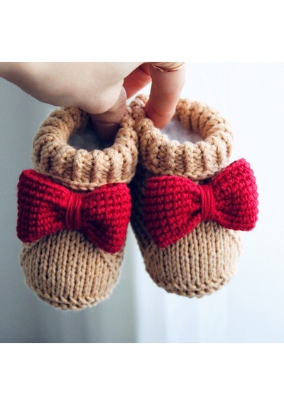 Yılbaşı Seti Bebek Dişlik Patik Seti Amigurumi Organik Ve Pamuklu