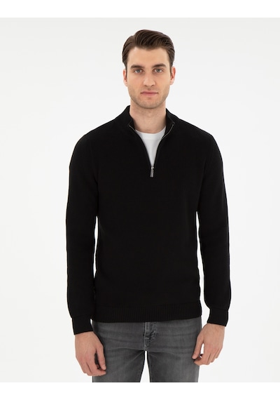 Pierre Cardin Erkek Siyah Kazak /triko 50297123-vr046 Siyah