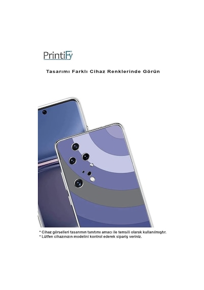 Realme 11 Pro Plusile Uyumlu Renk Cümbüşü 4 Baskılı Kamera Korumalı Şeffaf Kılıf