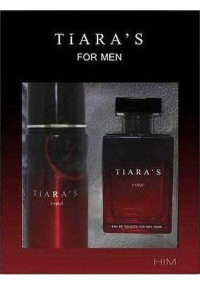 Tiara's For Him Erkek Parfüm EDT 100 ML + Deodorant 150 ML